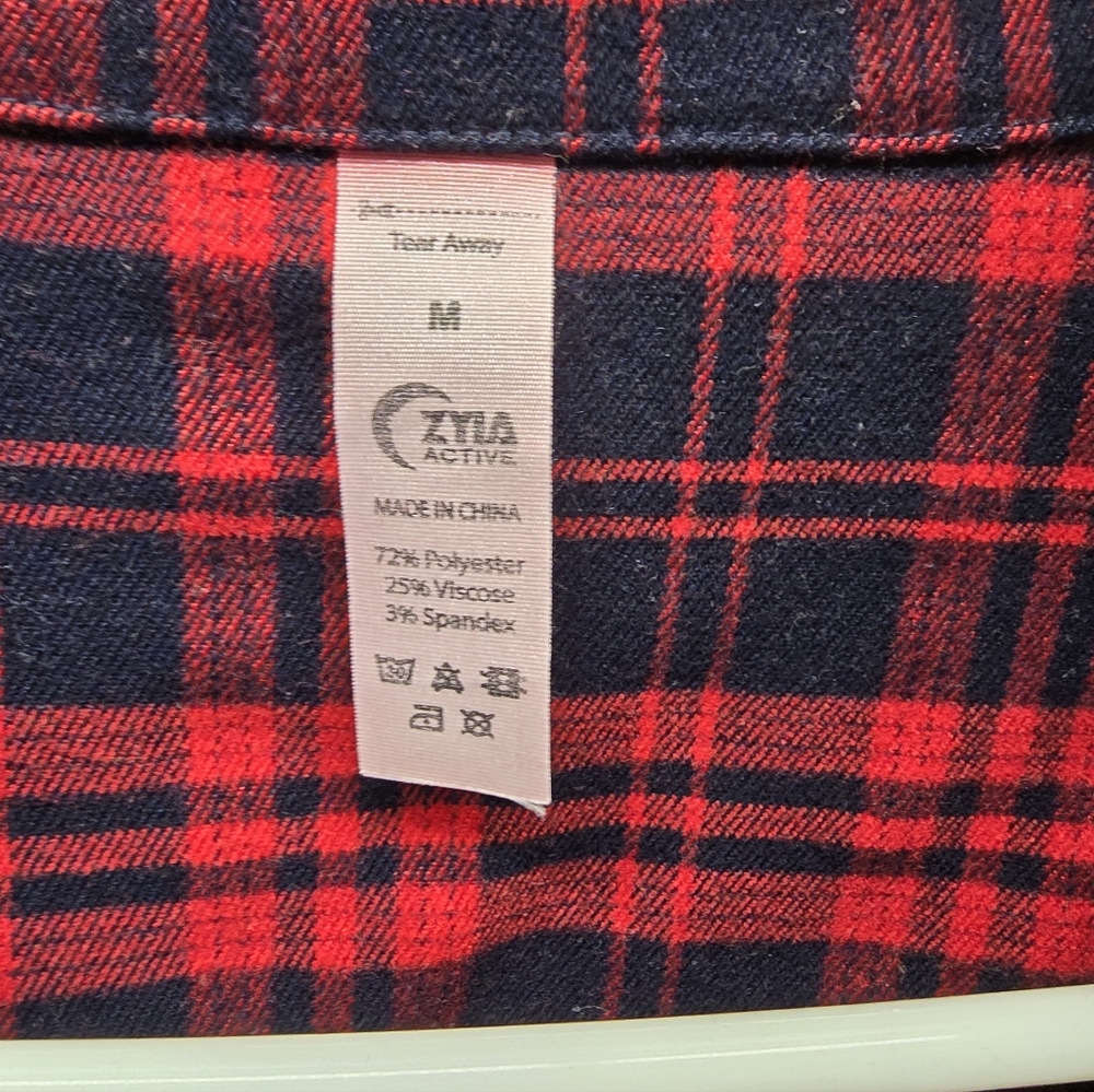 Zyia Active Flannel Shirt - Picture 3 of 3